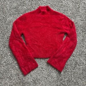 Sincerely Jules Red Turtleneck Sweater